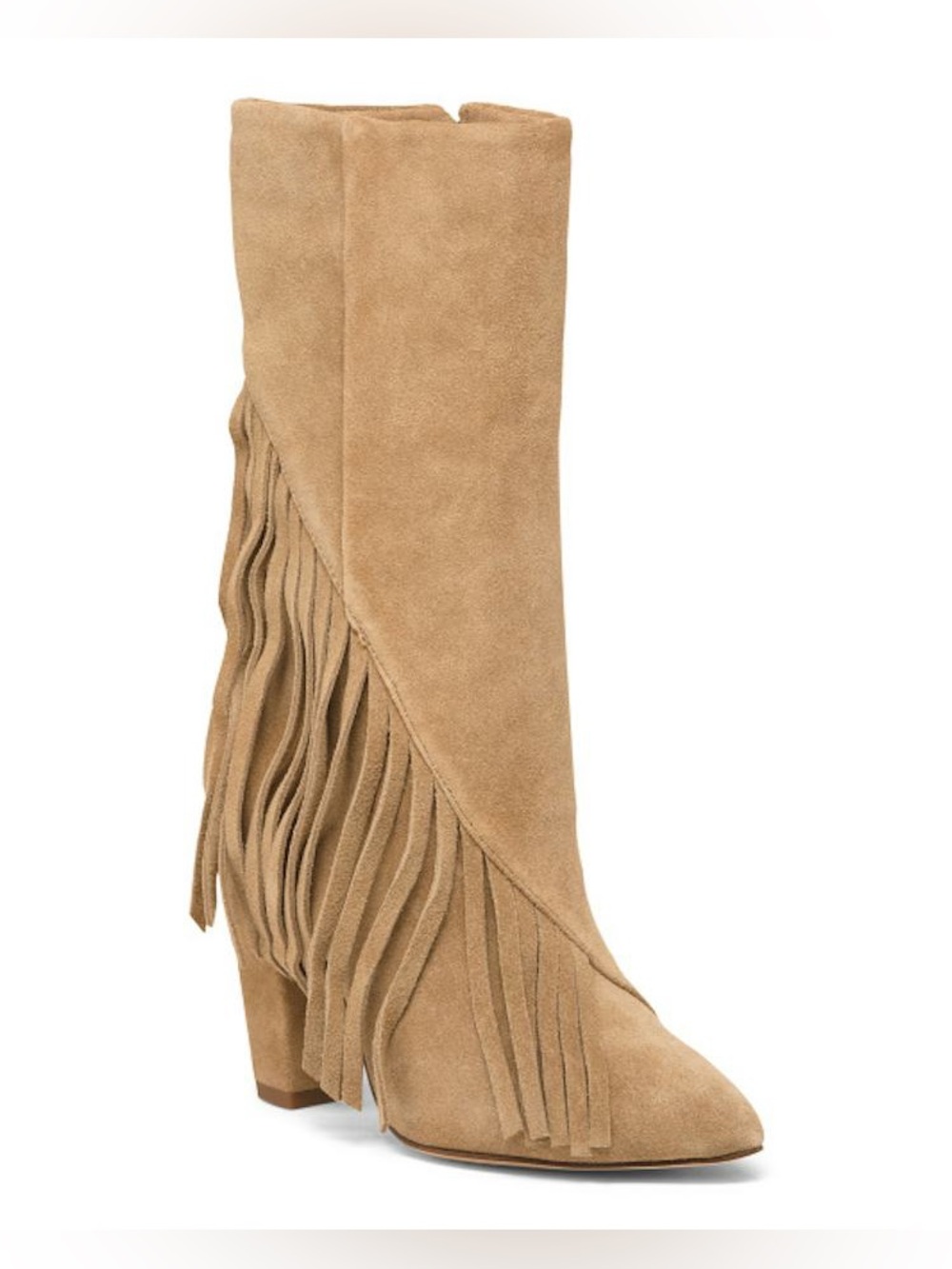Splendid Serena Suede Tassel Fringe Western Boot NEW